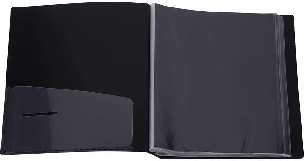 Black 9 x 12 Display Book - 48 Pages