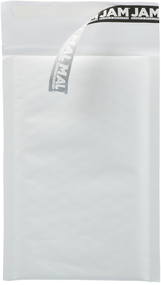 White Kraft #00 Bubble Mailer (5 x 8 1/2) with Peel & Seal