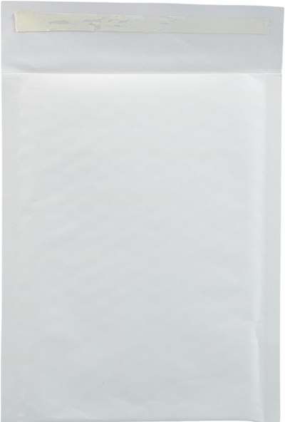 White Kraft #0 Bubble Mailer (6 x 8 1/2) with Peel & Seal
