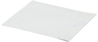 White Kraft 80lb 7 1/4 x 10 1/2 Bubble Mailer with Peel & Seal
