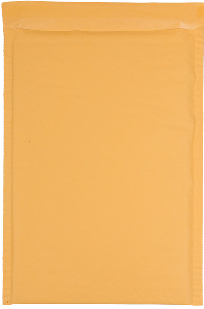 Brown Kraft 80lb 8 1/2 x 13 Bubble Mailer with Peel & Seal