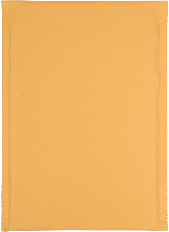 Brown Kraft 80lb 8 1/2 x 13 Bubble Mailer with Peel & Seal