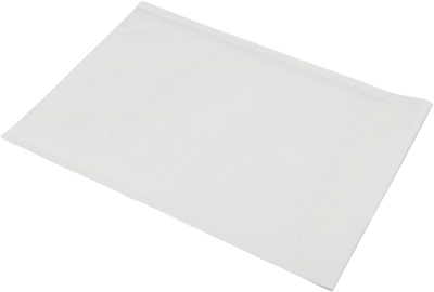 White Kraft 80lb 8 1/2 x 13 Bubble Mailer with Peel & Seal