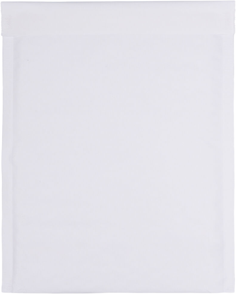 White Kraft 80lb 9 1/2 x 13 Bubble Mailer with Peel & Seal