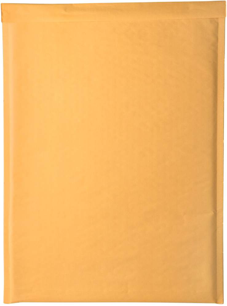 Brown Kraft 80lb 12 1/2 x 17 1/2 Bubble Mailer with Peel & Seal