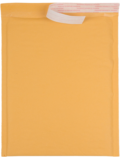 Brown Kraft 80lb 14 1/4 x 18 1/2 Bubble Mailer with Peel & Seal