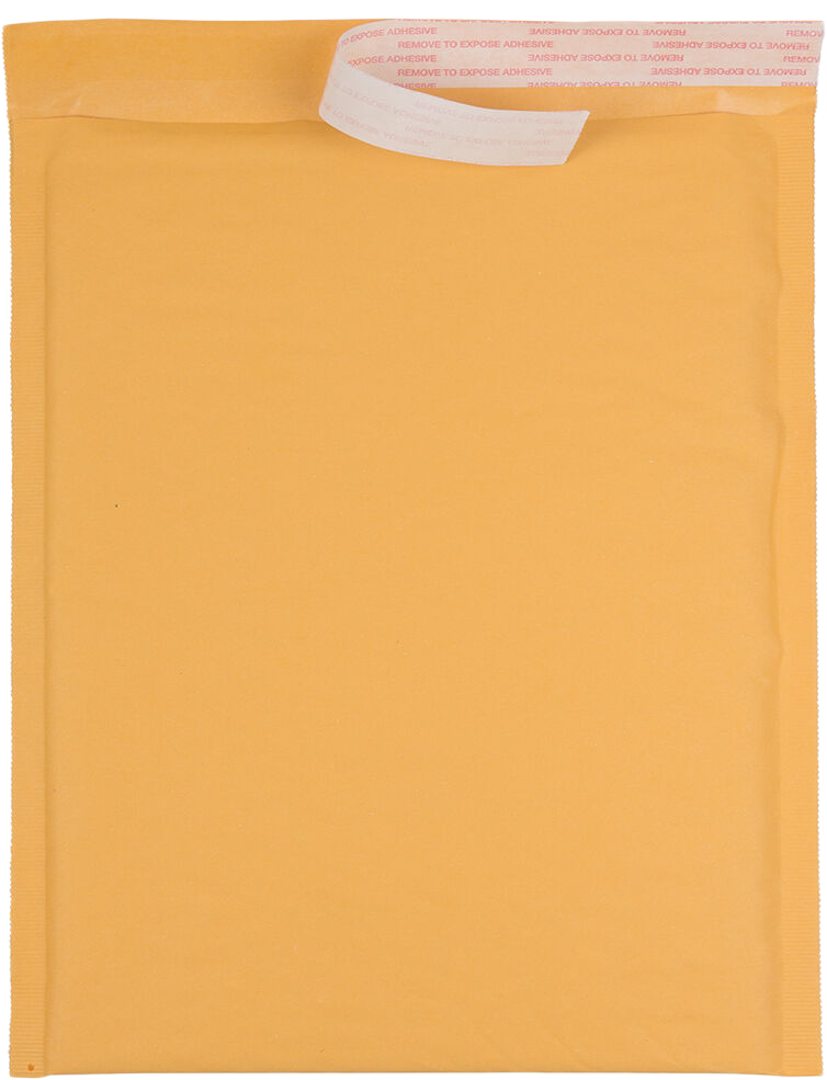 Brown Kraft 80lb 14 1/4 x 18 1/2 Bubble Mailer with Peel & Seal