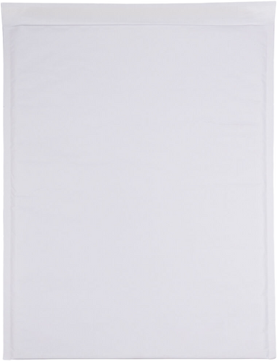 White Kraft 80lb 14 1/4 x 18 1/2 Bubble Mailer with Peel & Seal