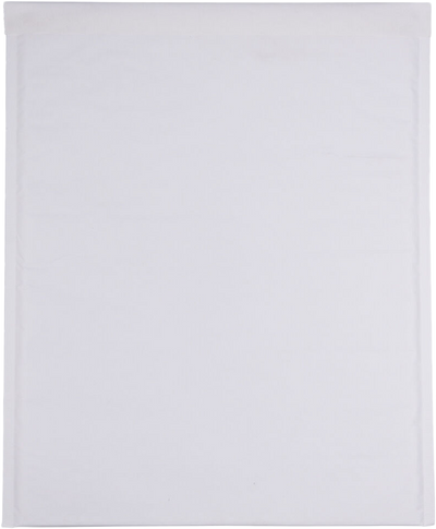 White Kraft 80lb 14 1/4 x 18 1/2 Bubble Mailer with Peel & Seal