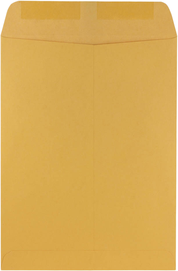 Brown Kraft 28lb 9 x 12 Open End Envelopes