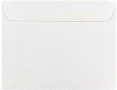 White 24lb 5 1/2 x 7 1/2 Booklet Envelopes