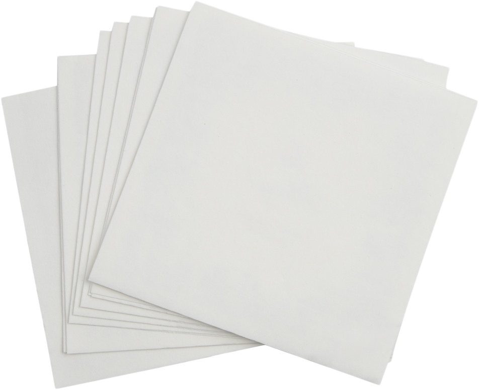 White 6 1/2 x 6 1/2 Lunch Napkins - Uncoined
