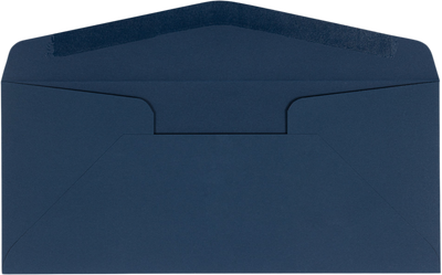 Navy Blue 32lb #10 Regular Envelopes (4 1/8 x 9 1/2)
