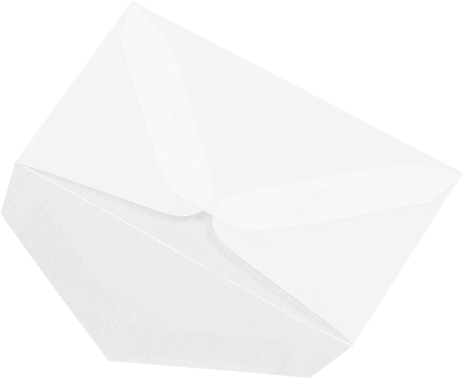 Clear Translucent 28lb 3 Drug 2 5/16 x 3 5/8 Envelopes