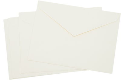 Natural Linen 32lb Lee BAR V Flap Envelopes (5 1/4 x 7 1/4)