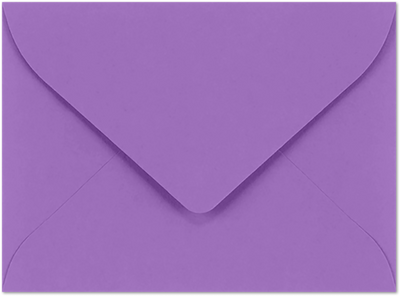 Violet Grape Purple 28lb #17 Mini Envelopes (2 11/16 x 3 11/16)