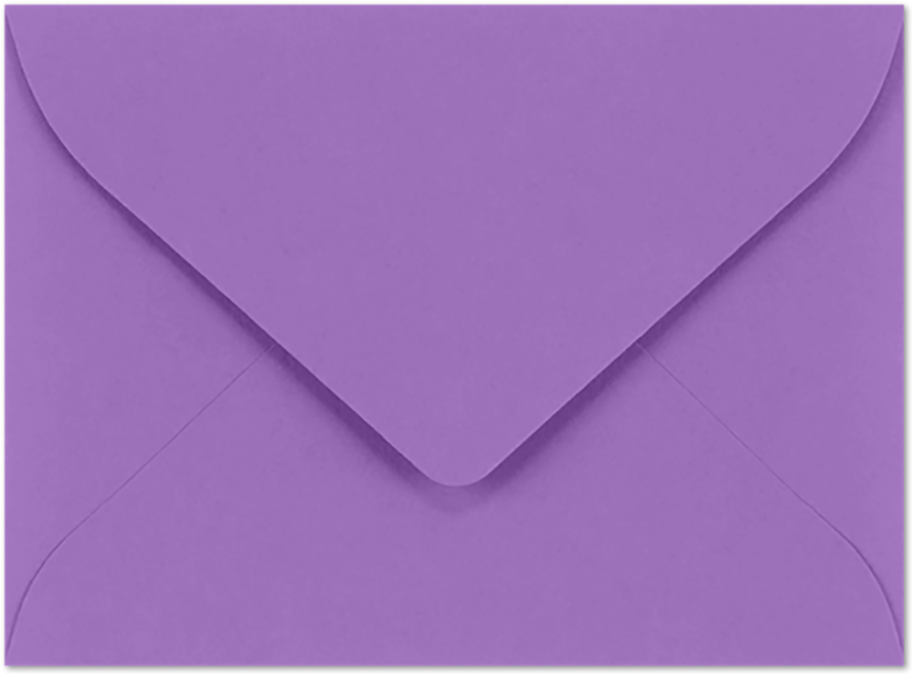 Violet Grape Purple 28lb #17 Mini Envelopes (2 11/16 x 3 11/16)