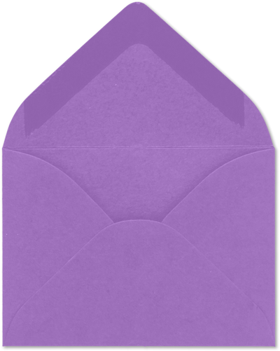 Violet Grape Purple 28lb #17 Mini Envelopes (2 11/16 x 3 11/16)