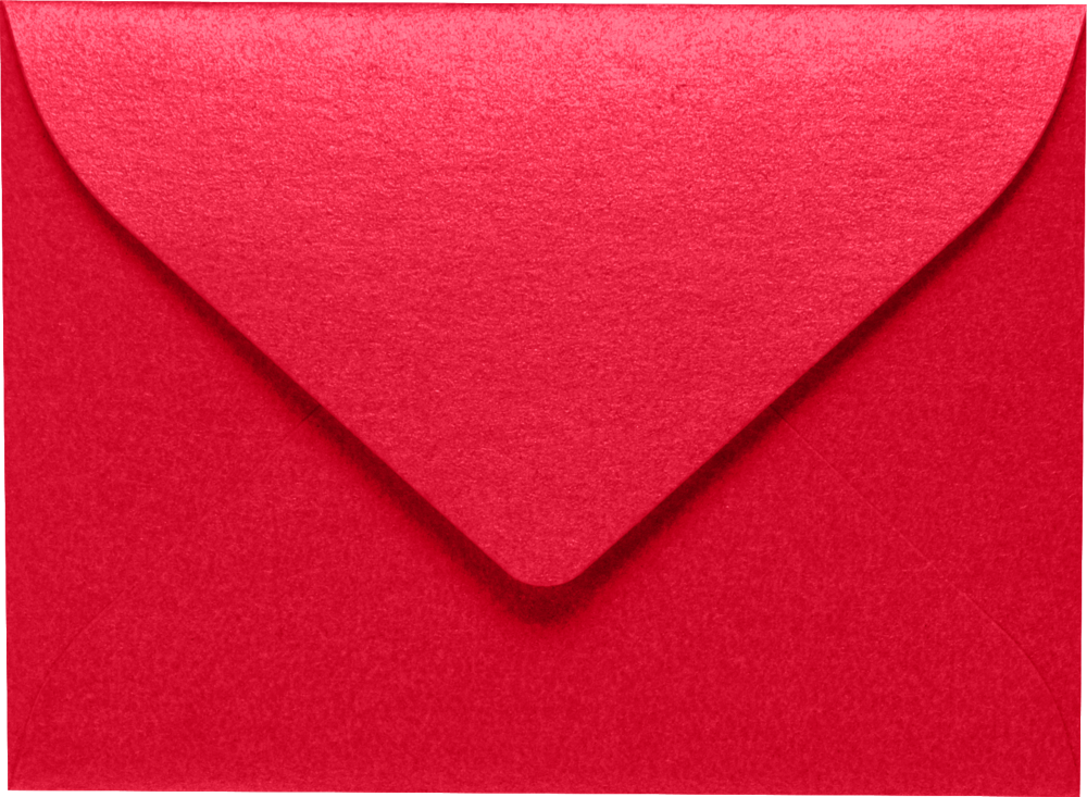 Jupiter Red Metallic 32lb #17 Mini Envelopes (2 11/16 x 3 11/16)