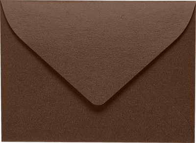 Bronze Brown Metallic 32lb #17 Mini Envelopes (2 11/16 x 3 11/16)