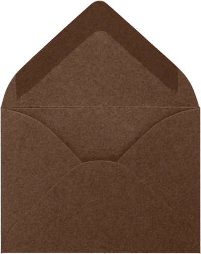 Bronze Brown Metallic 32lb #17 Mini Envelopes (2 11/16 x 3 11/16)