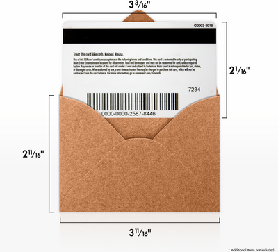 Copper Brown Metallic 32lb #17 Mini Envelopes (2 11/16 x 3 11/16)