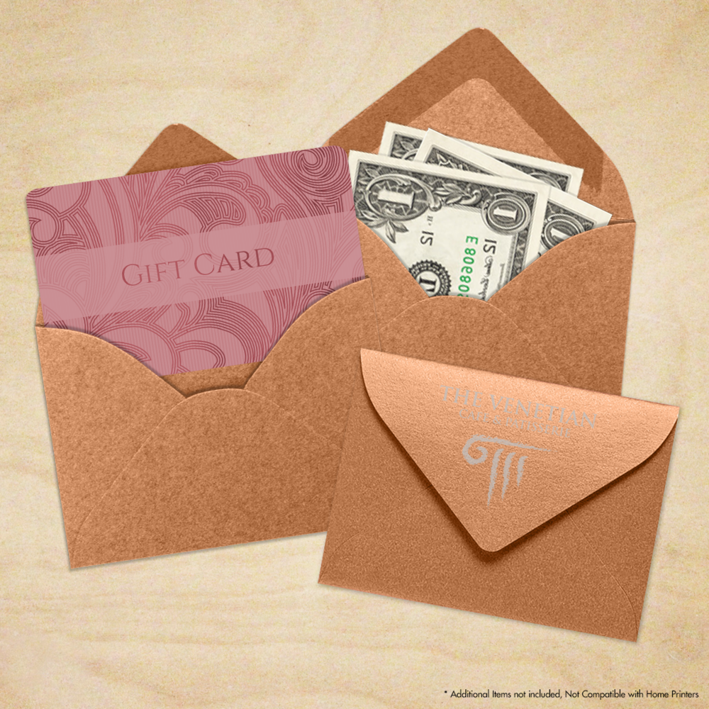 Copper Brown Metallic 32lb #17 Mini Envelopes (2 11/16 x 3 11/16)