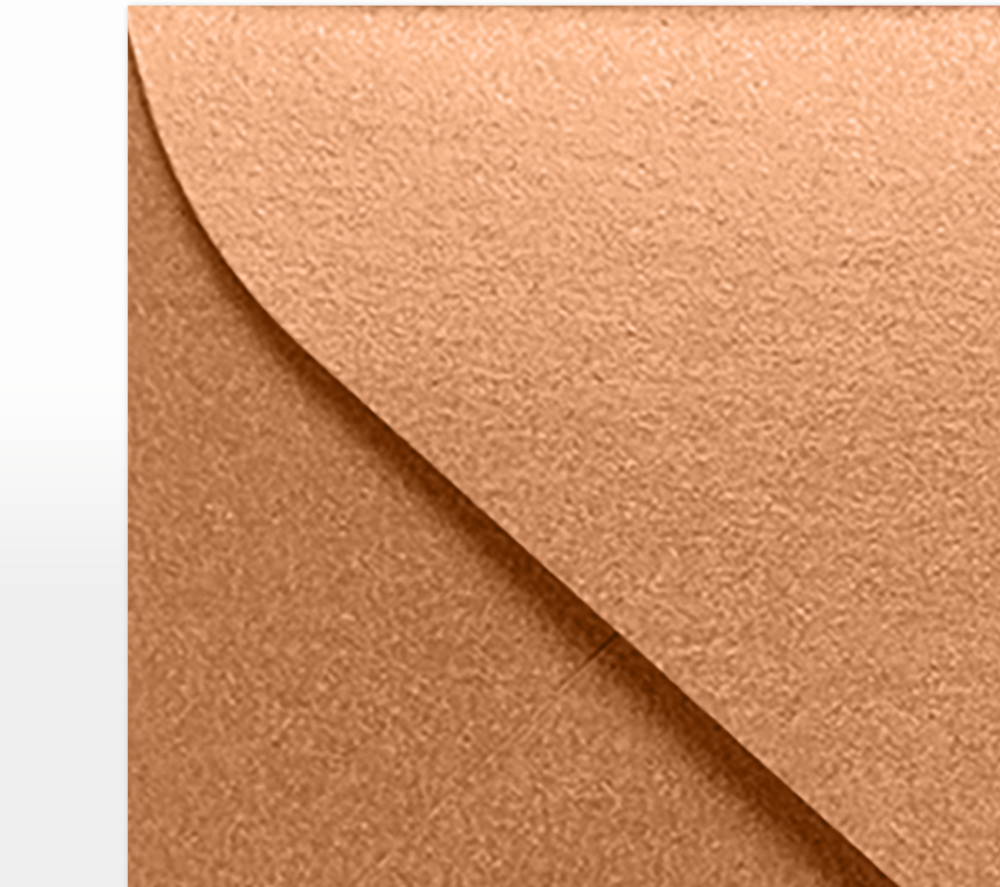Copper Brown Metallic 32lb #17 Mini Envelopes (2 11/16 x 3 11/16)