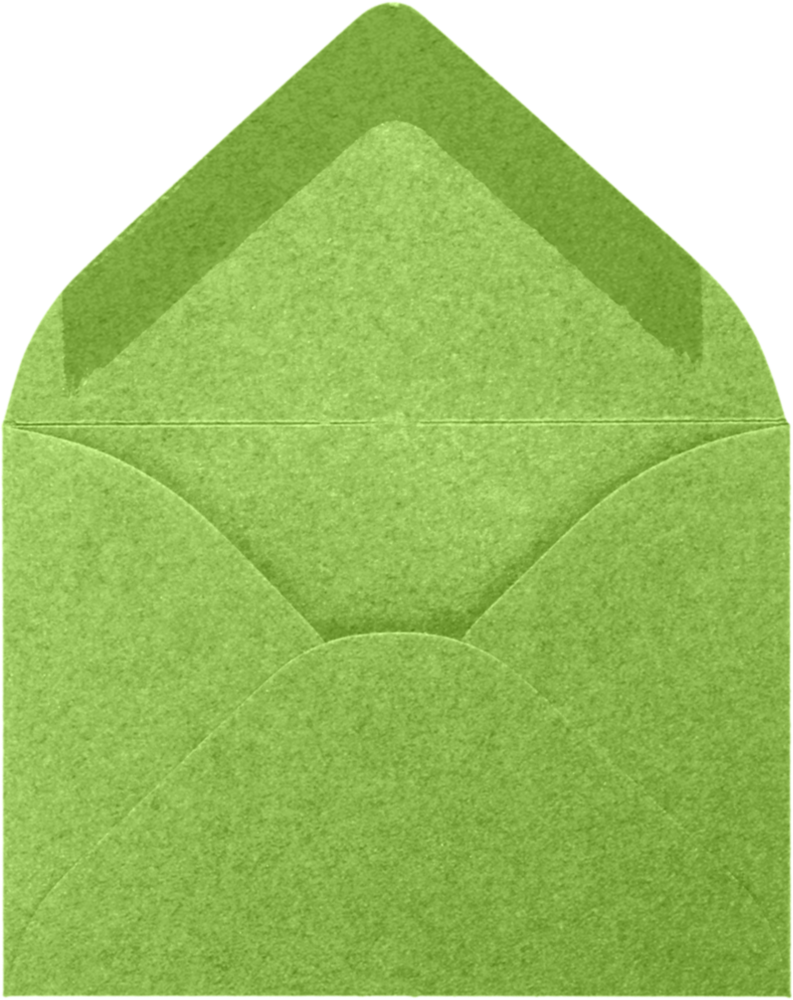 Lime Green Metallic 32lb #17 Mini Envelopes (2 11/16 x 3 11/16)