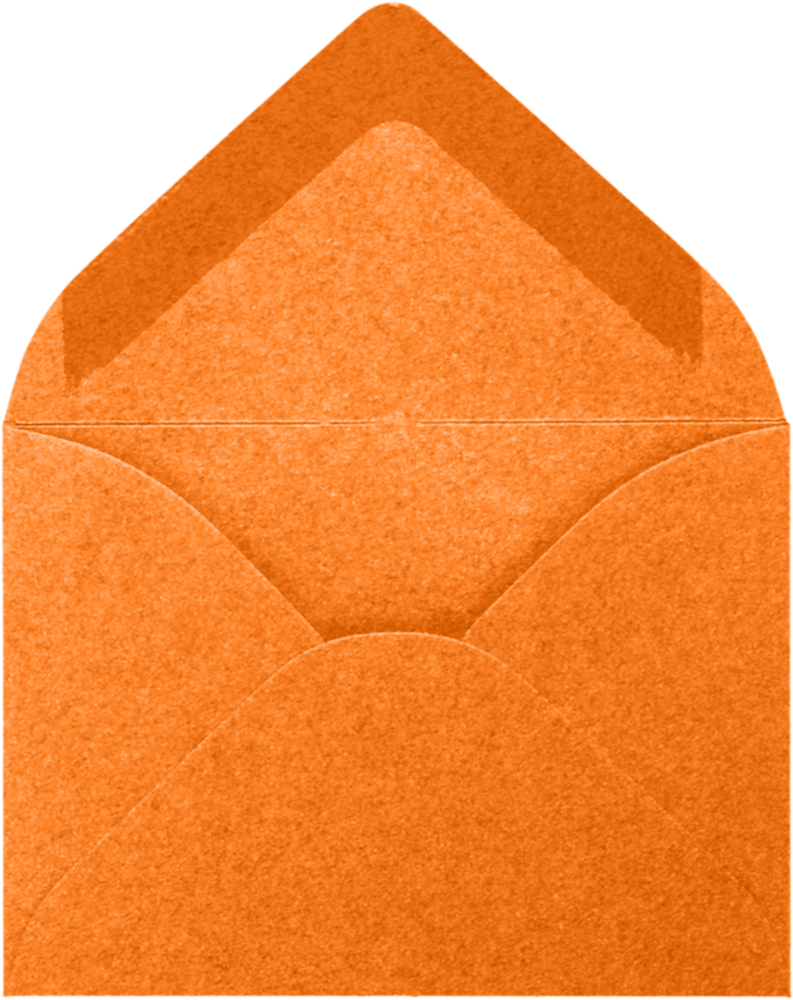 Orange Flame Metallic 32lb #17 Mini Envelopes (2 11/16 x 3 11/16)