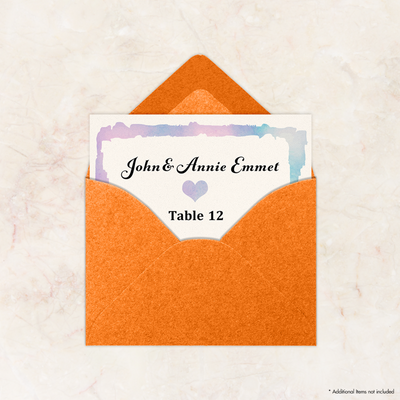 Orange Flame Metallic 32lb #17 Mini Envelopes (2 11/16 x 3 11/16)
