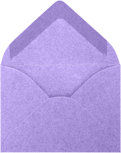 Amethyst Purple Metallic 32lb #17 Mini Envelopes (2 11/16 x 3 11/16)