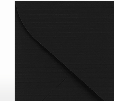 Black Linen 32lb #17 Mini Envelopes (2 11/16 x 3 11/16)
