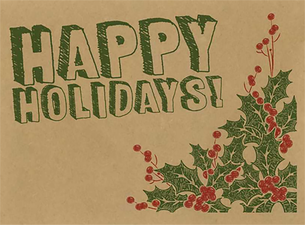 Happy Holidays 28lb #17 Mini Envelopes (2 11/16 x 3 11/16)