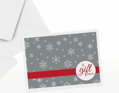 Snowflakes 28lb #17 Mini Envelopes (2 11/16 x 3 11/16)