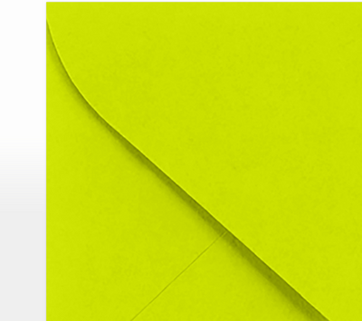Wasabi Lime Green 32lb #17 Mini Envelopes (2 11/16 x 3 11/16)