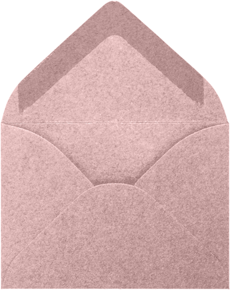 Misty Rose Pink Metallic 84lb #17 Mini Envelopes (2 11/16 x 3 11/16)