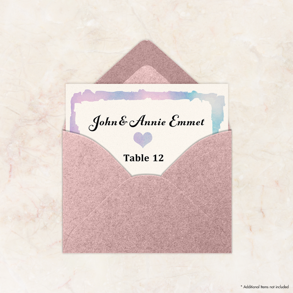 Misty Rose Pink Metallic 84lb #17 Mini Envelopes (2 11/16 x 3 11/16)