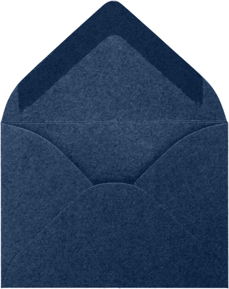 Lapis Navy Blue Metallic 32lb #17 Mini Envelopes (2 11/16 x 3 11/16)