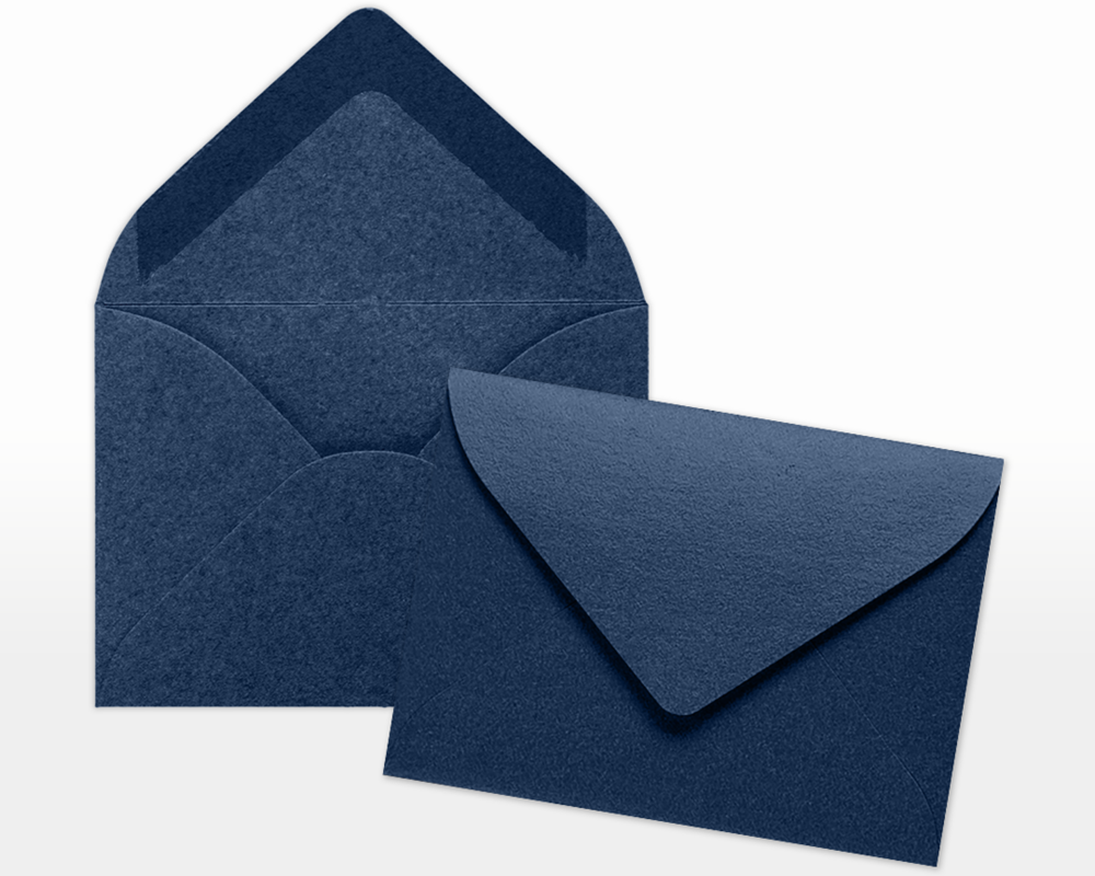 Lapis Navy Blue Metallic 32lb #17 Mini Envelopes (2 11/16 x 3 11/16)