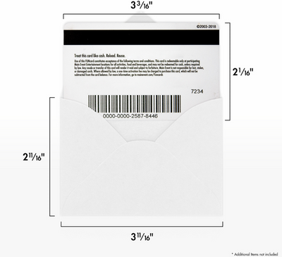 White 28lb #17 Mini Envelopes (2 11/16 x 3 11/16)