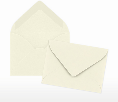 Natural 28lb Cougar #17 Mini Premium Envelopes (2 11/16 x 3 11/16)