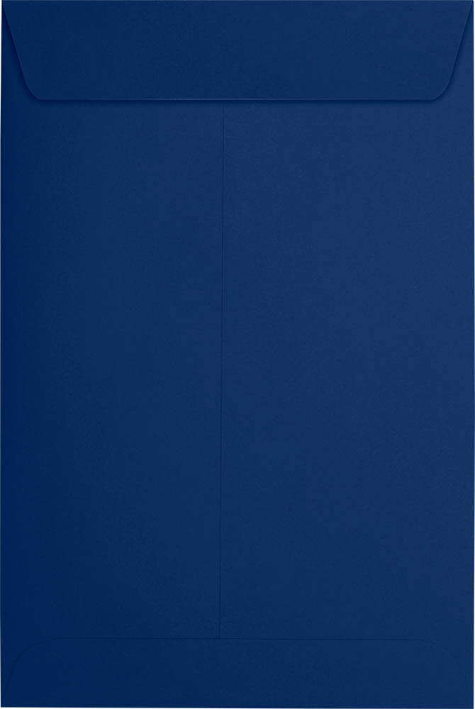Navy Blue 32lb 6 x 9 Open End Envelopes with Peel & Seal