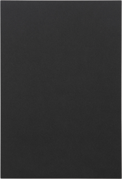 Smooth Midnight Black 32lb 6 1/2 x 9 1/2 Open End Envelopes with Peel & Seal