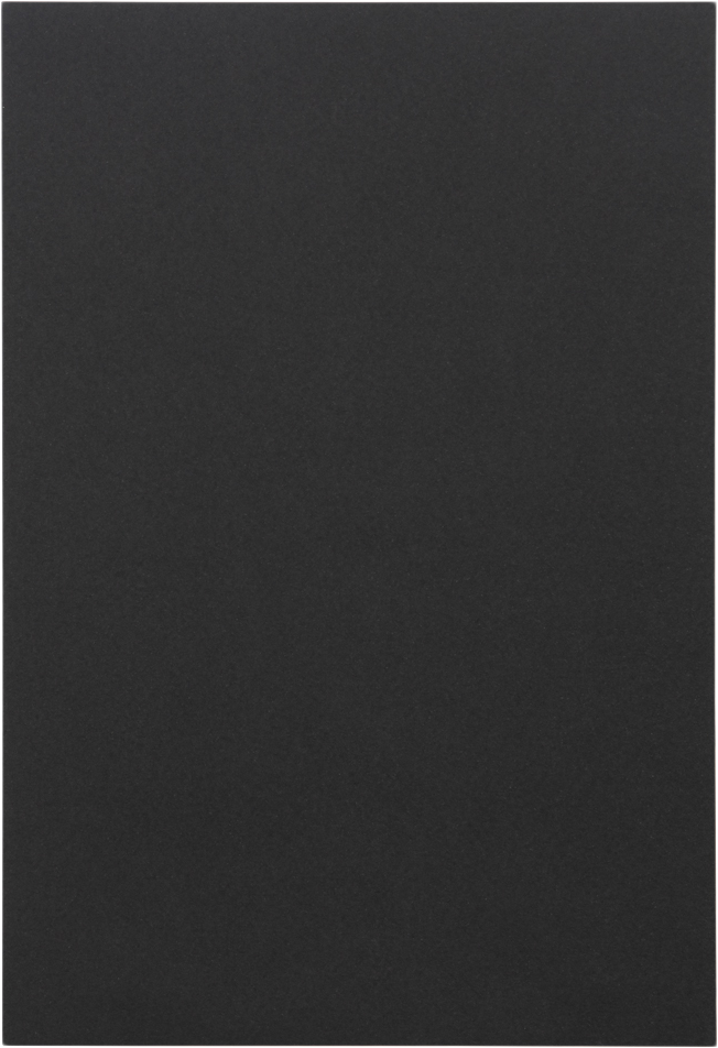 Smooth Midnight Black 32lb 6 1/2 x 9 1/2 Open End Envelopes with Peel & Seal