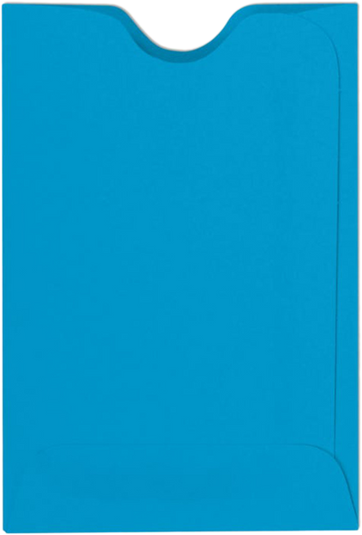 Pool Blue 32lb Credit Card Sleeve (2 3/8 x 3 1/2)