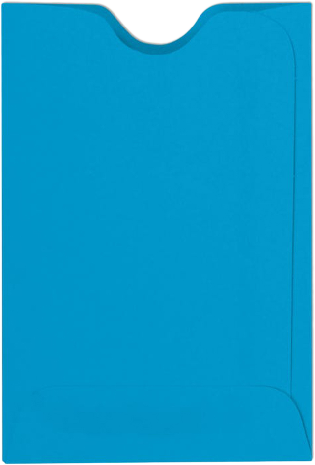 Pool Blue 32lb Credit Card Sleeve (2 3/8 x 3 1/2)