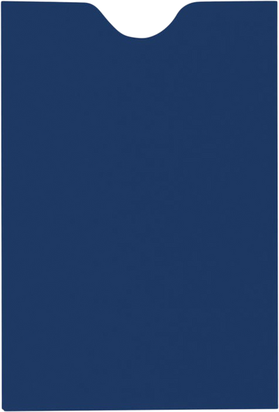 Navy Blue 32lb Credit Card Sleeve (2 3/8 x 3 1/2)