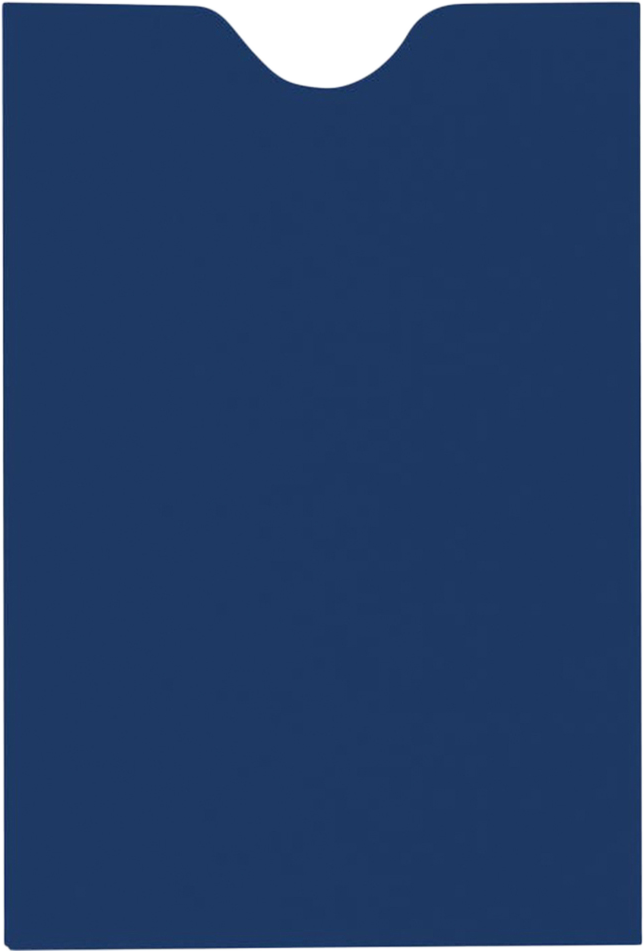 Navy Blue 32lb Credit Card Sleeve (2 3/8 x 3 1/2)