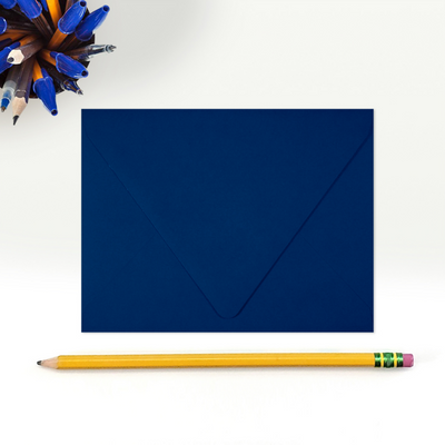 Navy Blue 32lb A2 Contour Flap Envelopes (4 3/8 x 5 3/4)